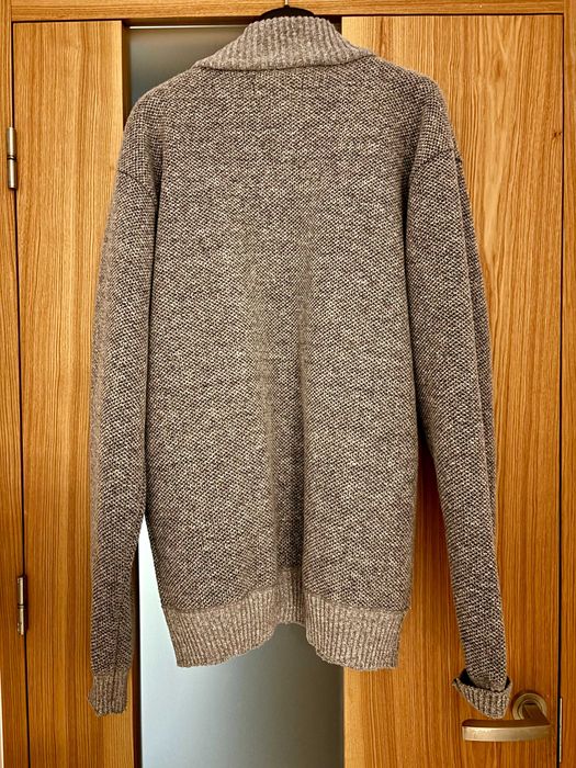 Sweter męski zapinany na zamek, rozmiar 3XL