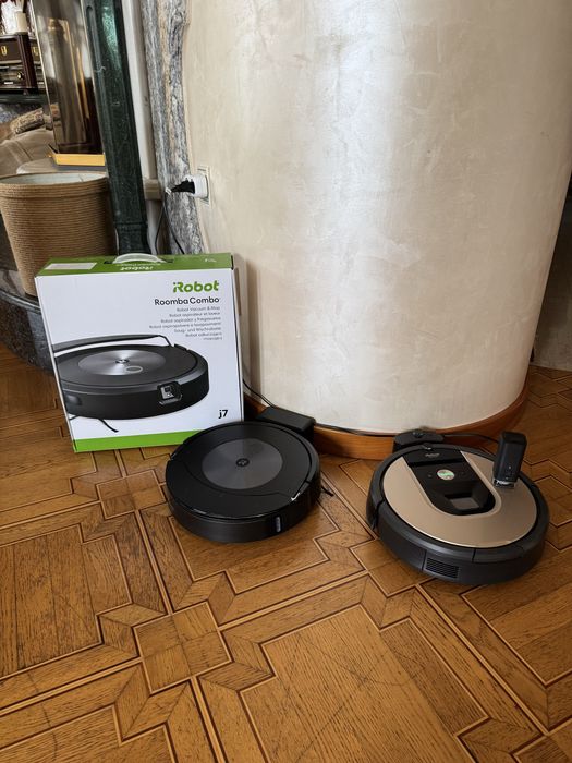Робот пылесос iRobot Roomba Combo 2 штуки