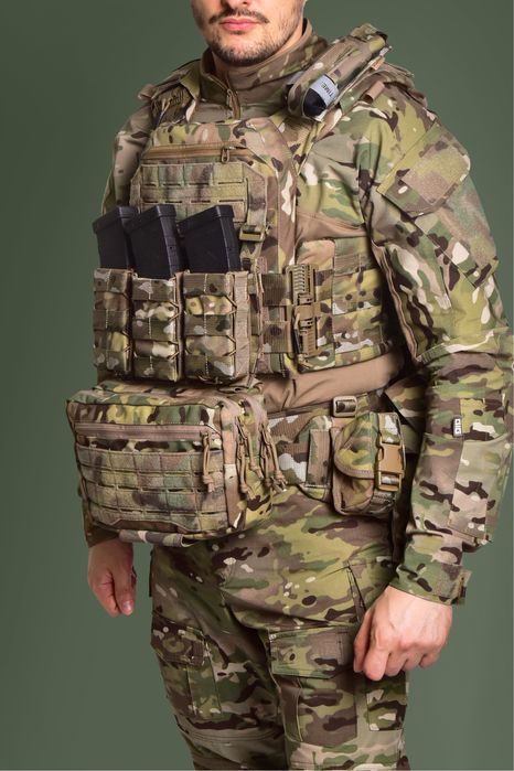 Жорсткий підсумок під АК 7.62 та 5.45. Cordura 1000D. Кольори на вибір