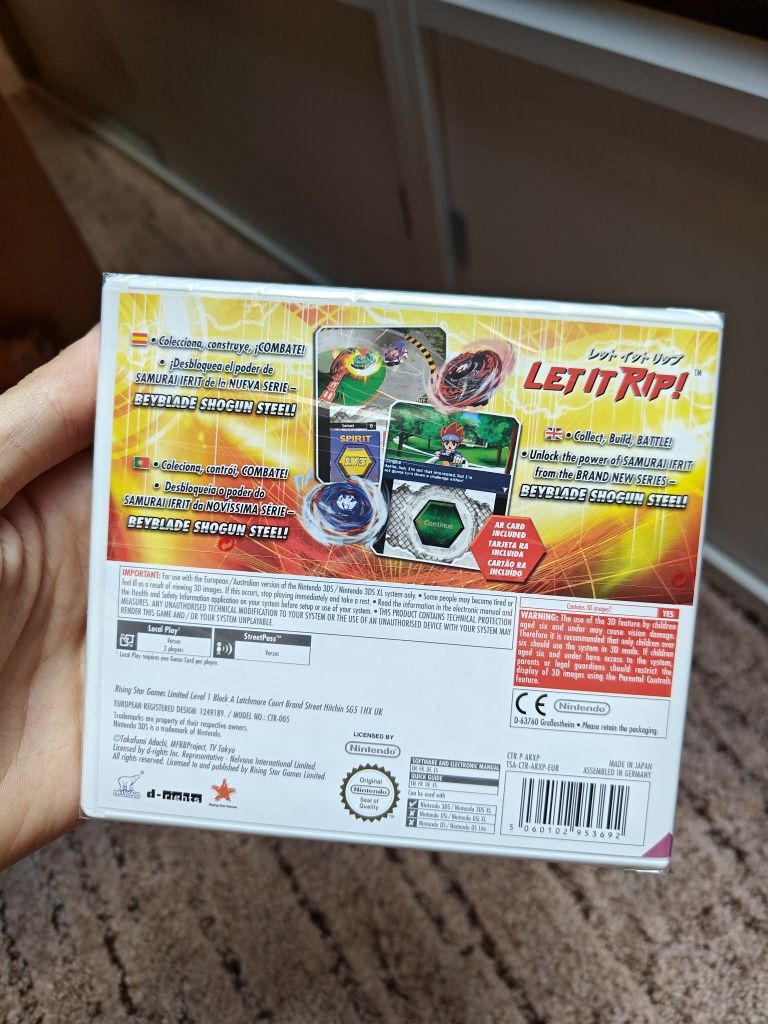 Nintendo 3DS Beyblade Evolution Nowa w Folii