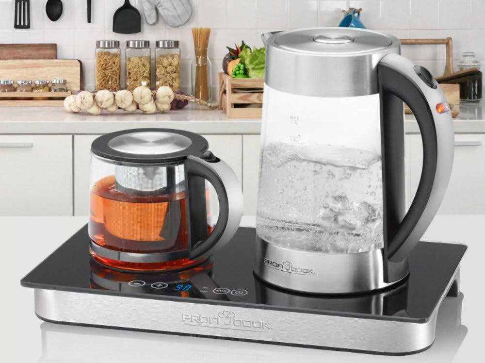 Zestaw do parzenia kawy i herbaty PROFI COOK - NOWY, oryg. opakowanie