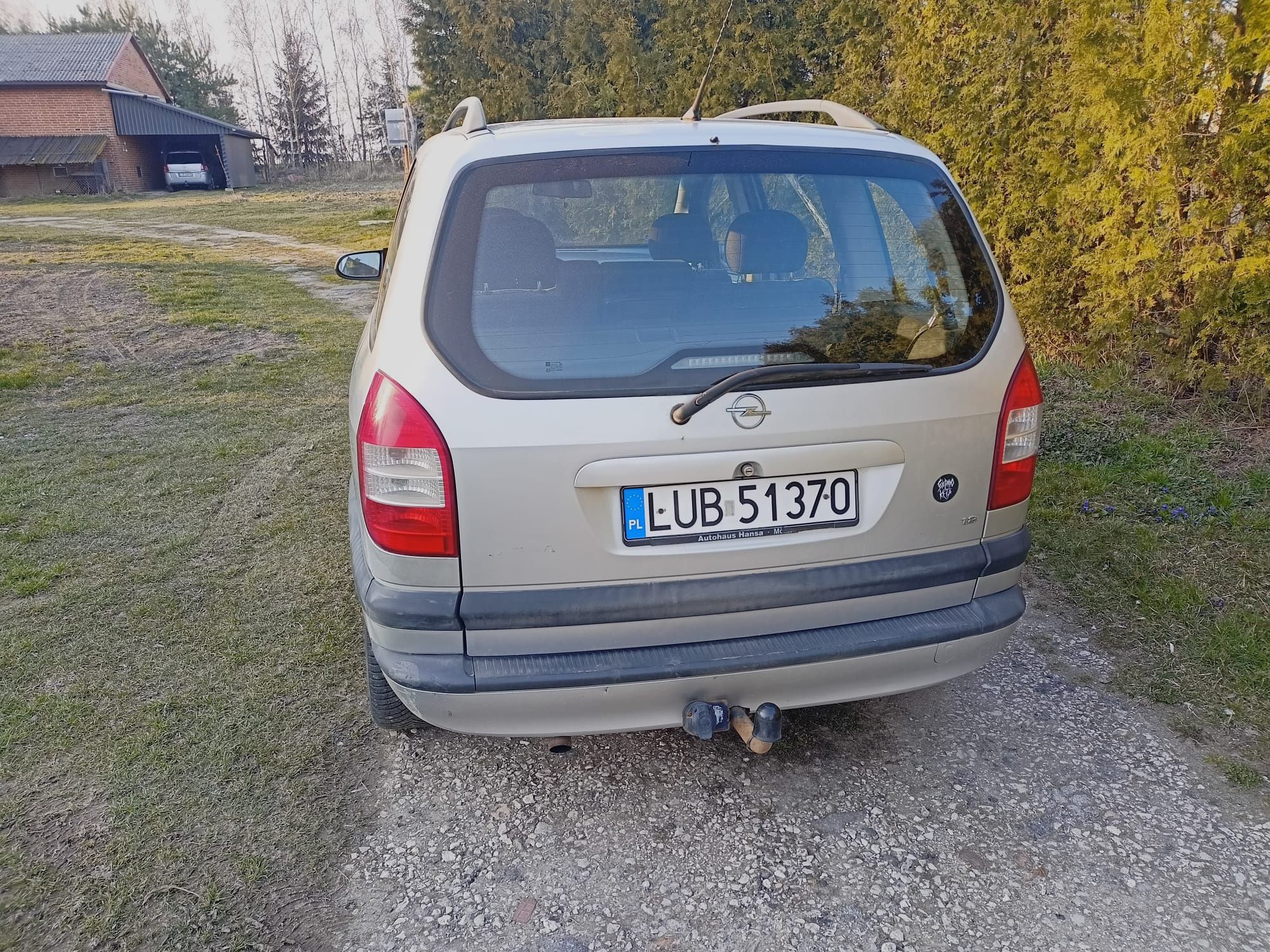 Opel Zafira 1,8 B,Gaz