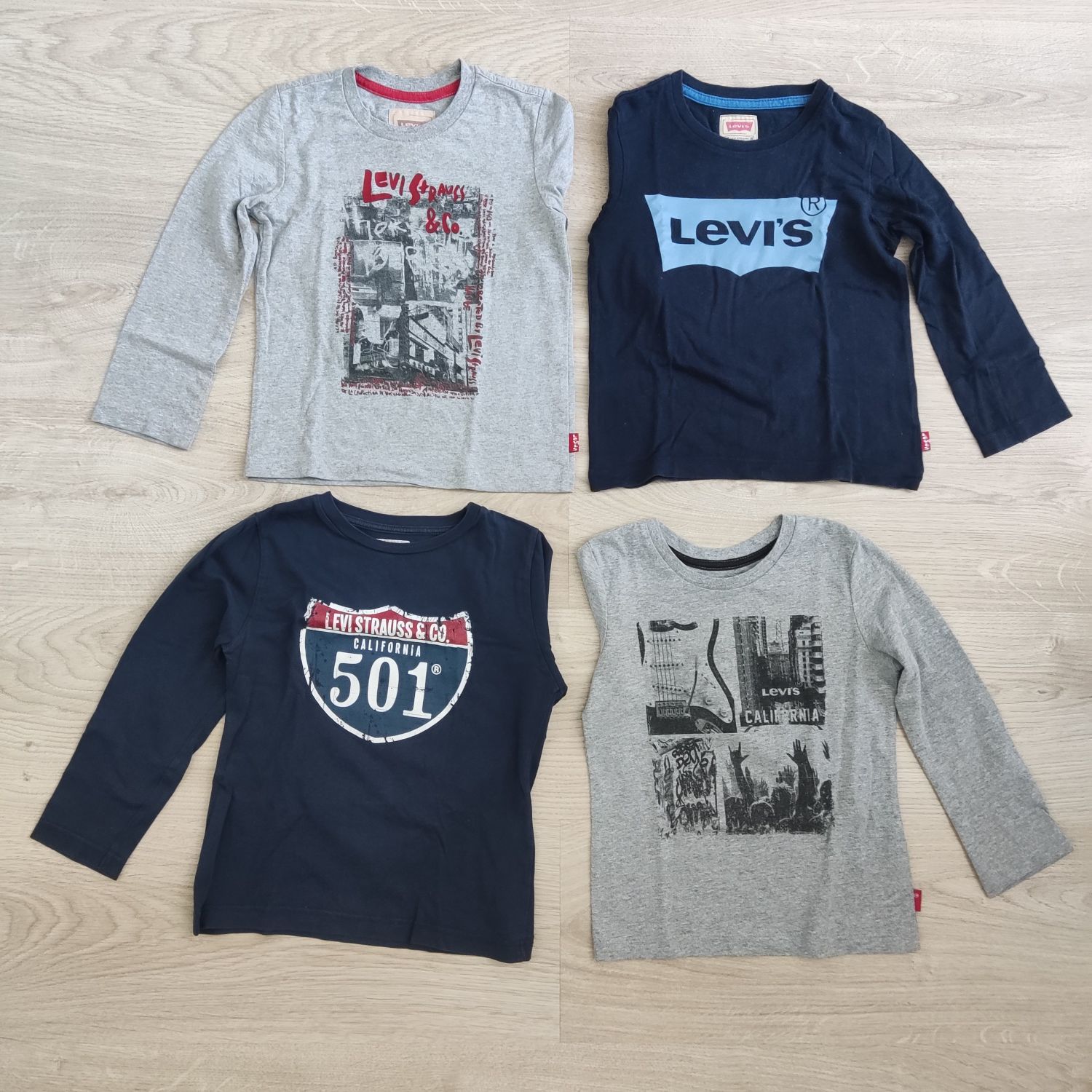 T-shirts de manga comprida LEVI'S - tamanho:4