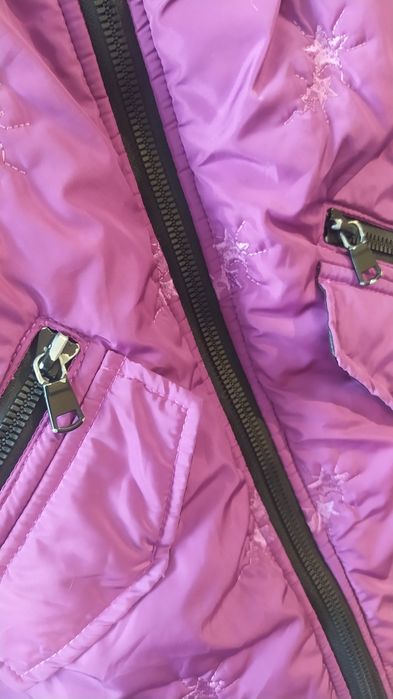 Зимова куртка для дівчинки 5-6 років