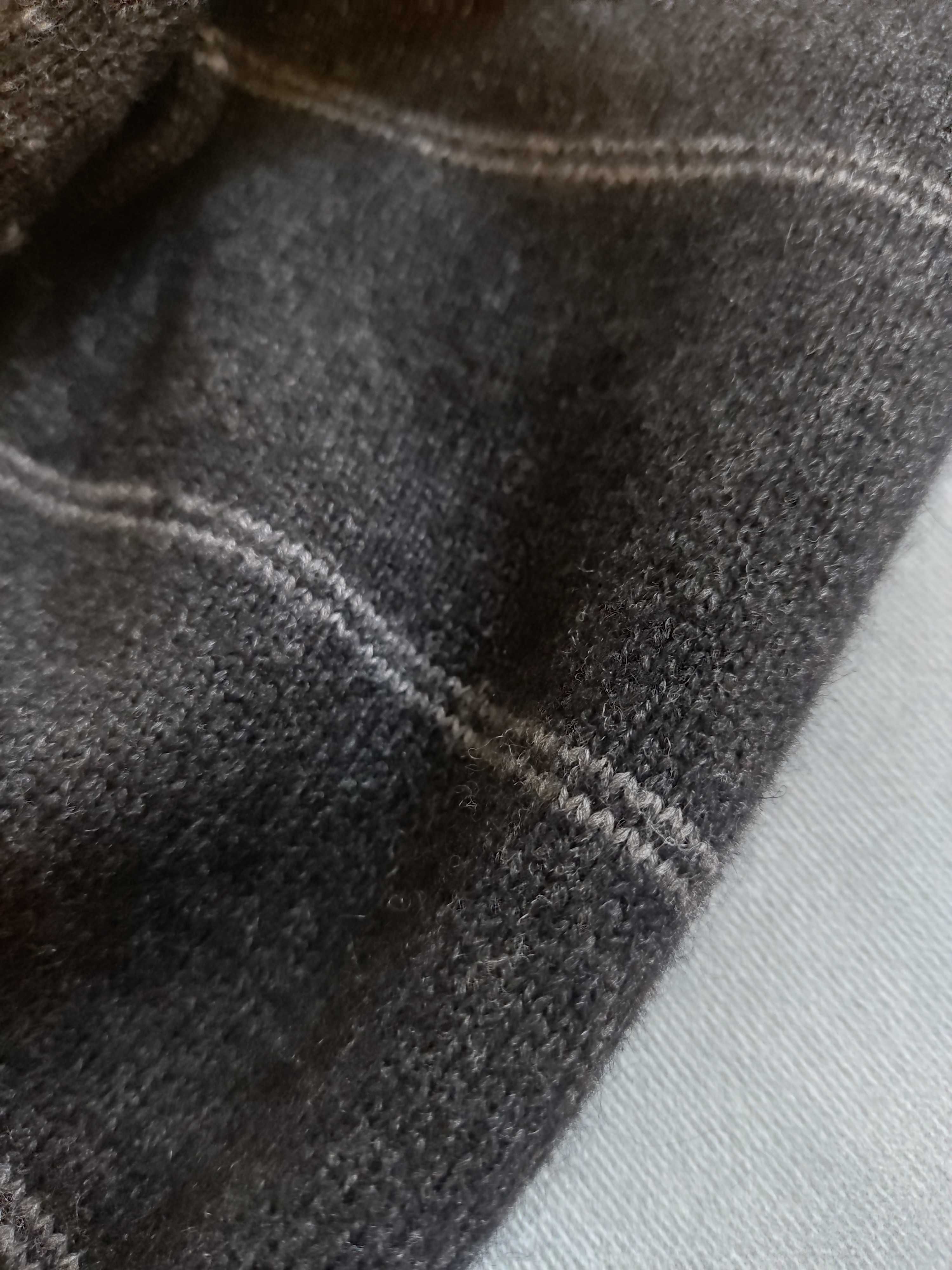 Мужской  серый свитер шерсть ангора кашемир Paul Smith размер С / М