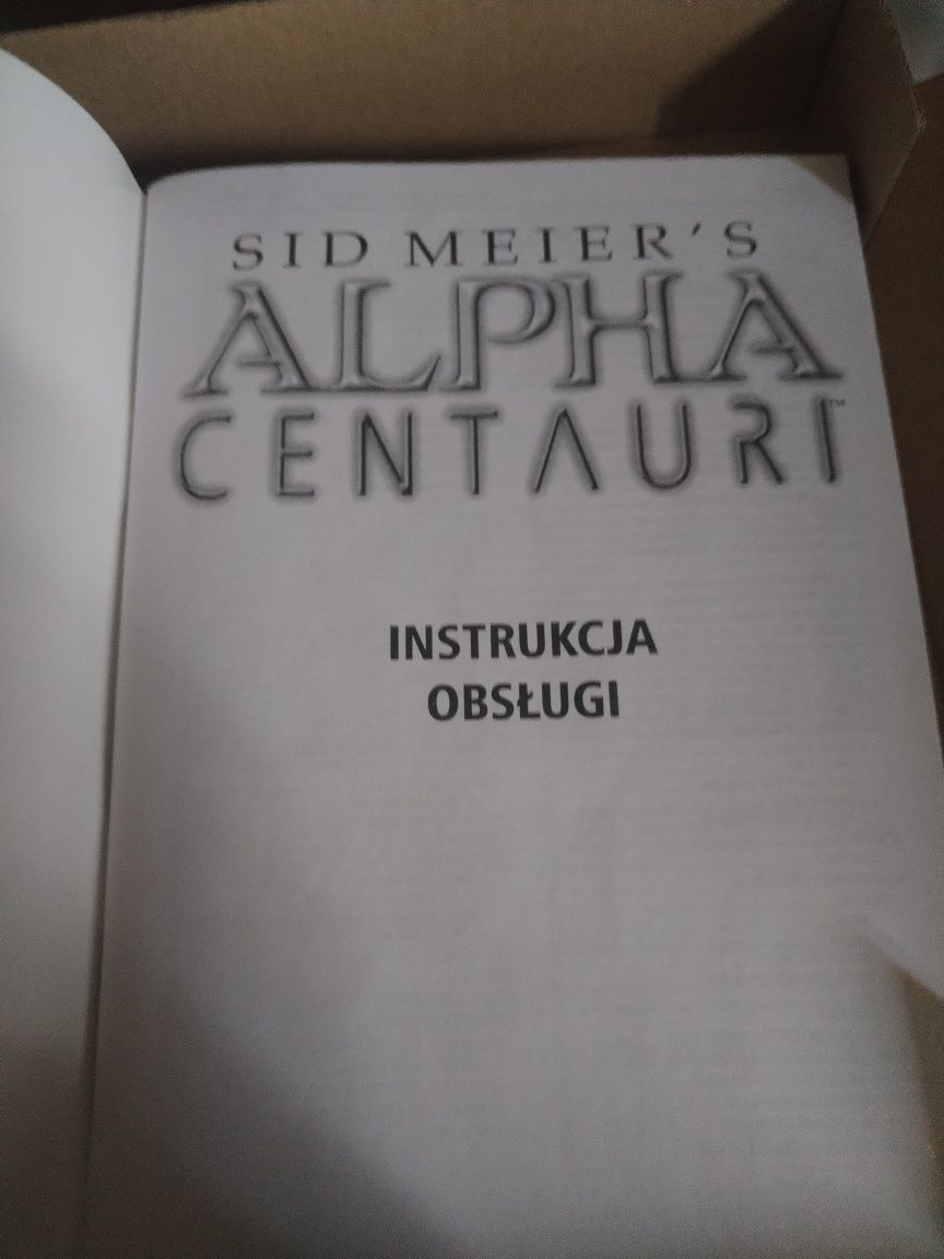 Sid meier's Alpha centauri PL 1999 wydanie ekskluzywne bigbox