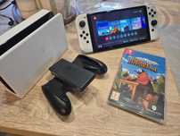 konsola Nintendo switch, biała, oled