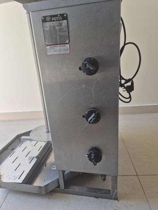Vendo  máquina  de  kebab  a gás