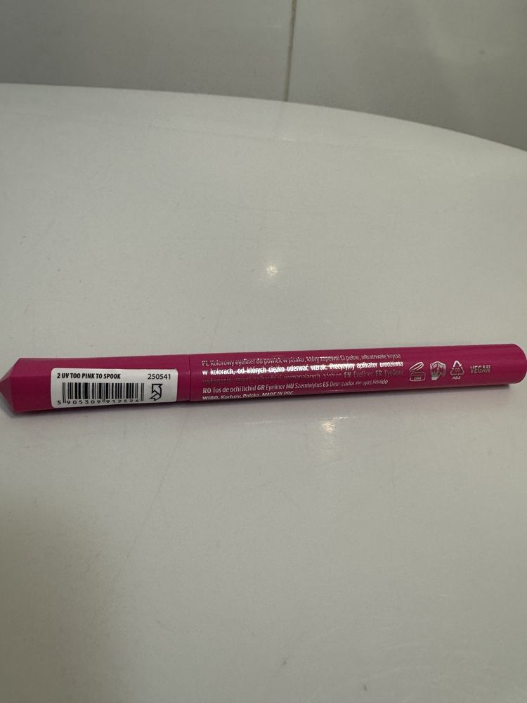 Wibo Oh My Both! Neonowy eyeliner w pisaku 2 UV Too Pink To Spook