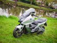 ZAMIANA Skuter bmw c650 14 tys przeb-ledy-abs-grzane siedzenie manetki