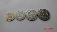 4 monety z1923r w ładnym stanie