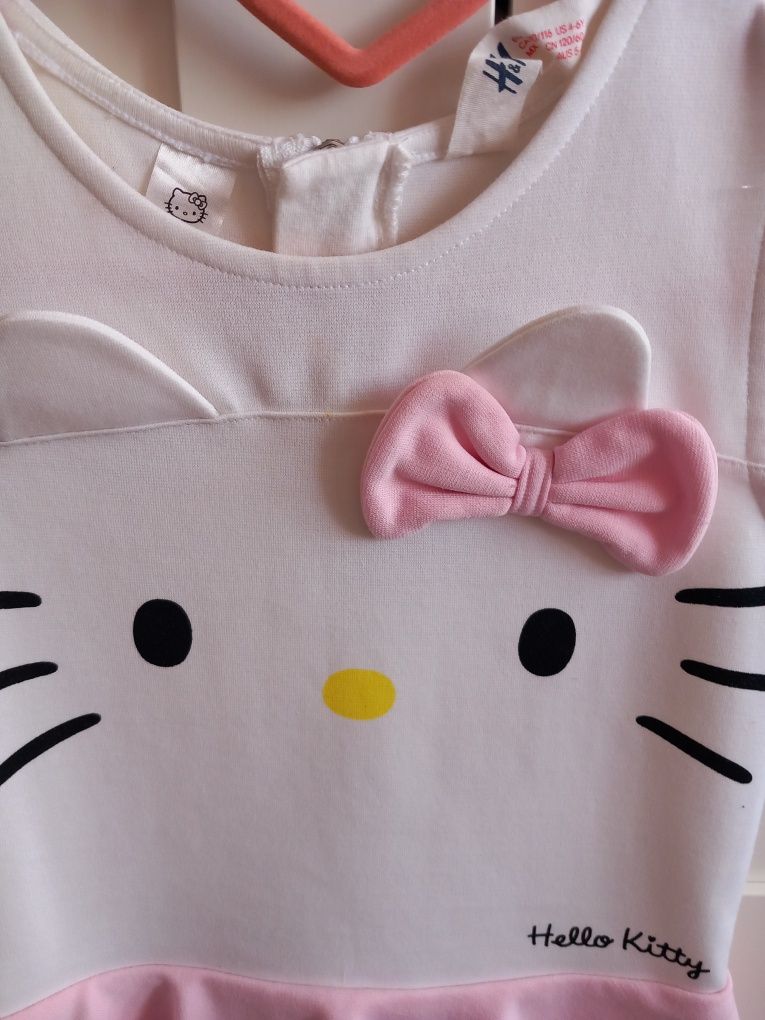 Sukienka Hello Kitty rozm. 110-116