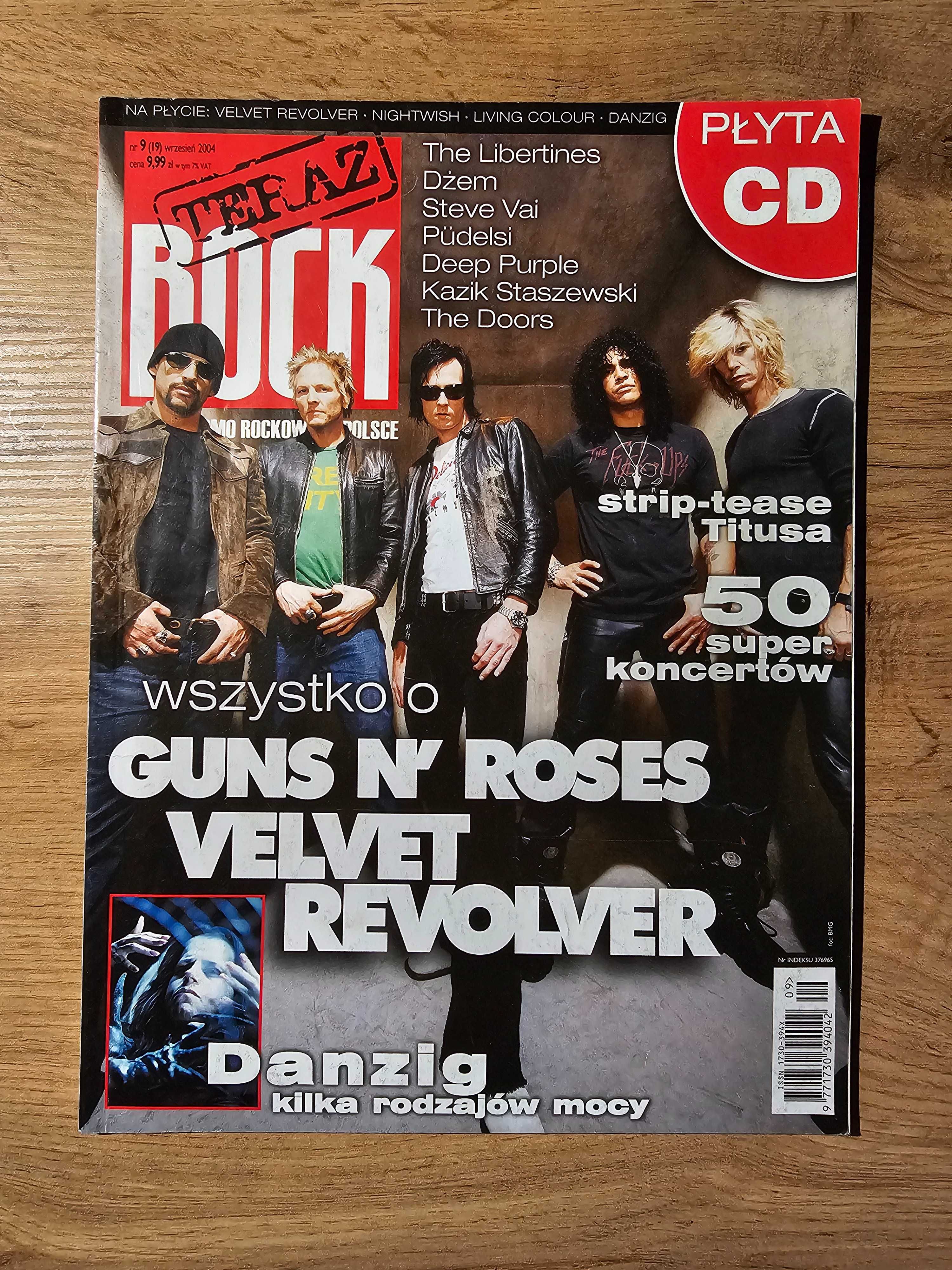 UNIKAT! Teraz Rock (19) 9/2004 - Guns N' Roses, Danzig, Steve Vai