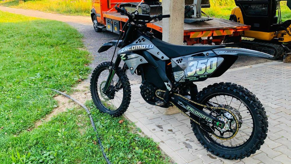 ELEKTRYK! Motocykl elektryczny o mocy 30kW, konwersja Kawasaki KX 250F