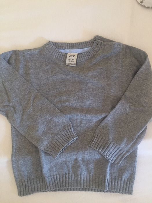 Camisola de algodao zippy 2/3 anos