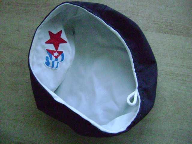 Starocie z PRL - Moda = Beret kubański rozmiar 56-57 cm TANIO