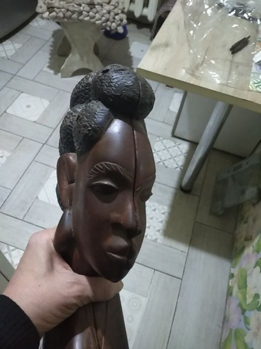 Барельеф из африки ручная работа железное дерево