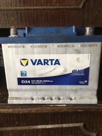 Bateria usada - Varta d24 - 12v - 60Ah /540A