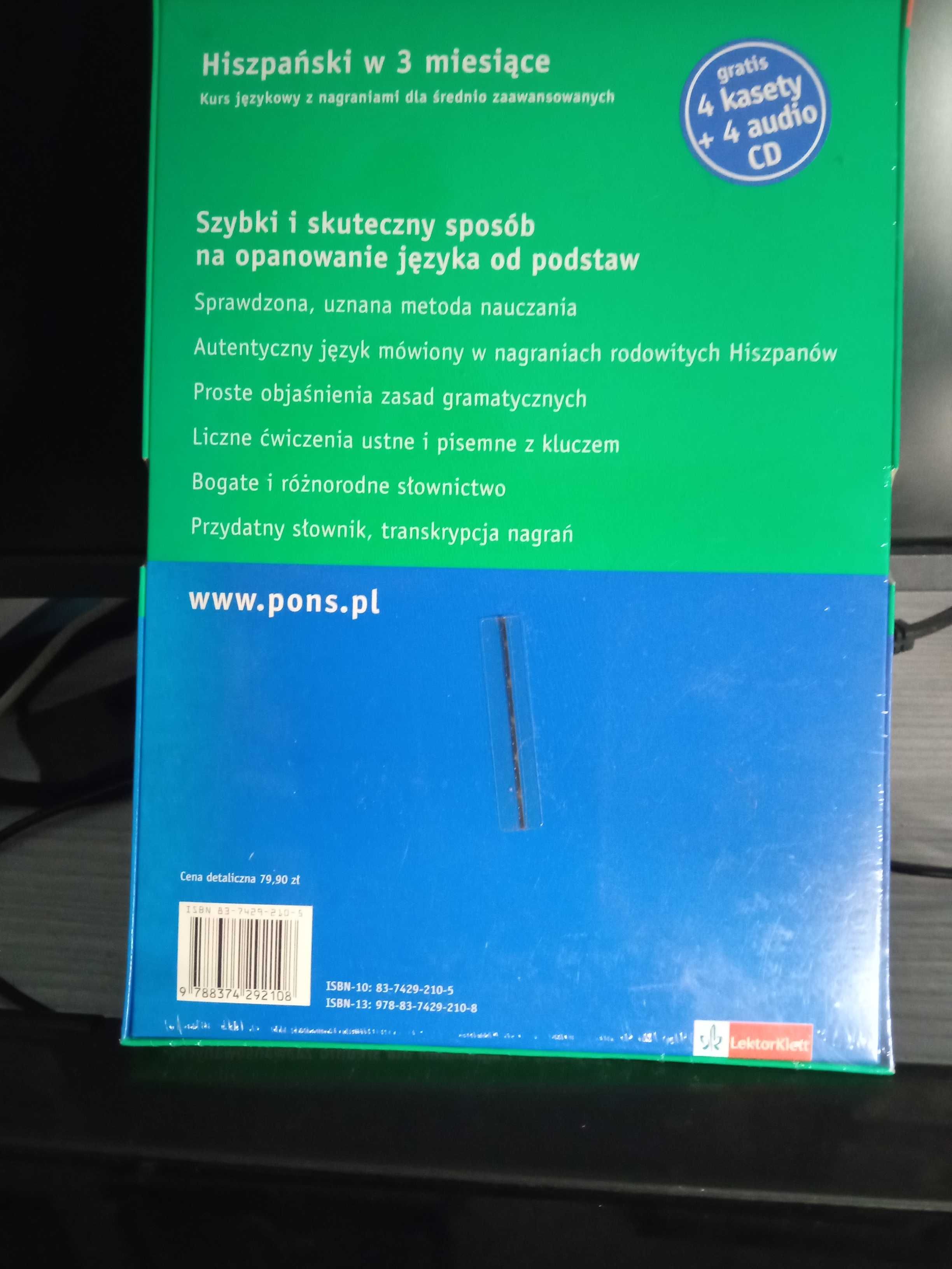 Kurs językowy"Hiszpański w 3 miesiące"
