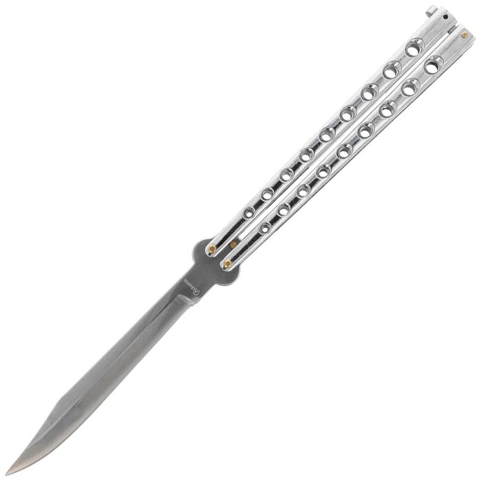 Nóż składany motylek Martinez Albainox Big Balisong Chrom Zamak,