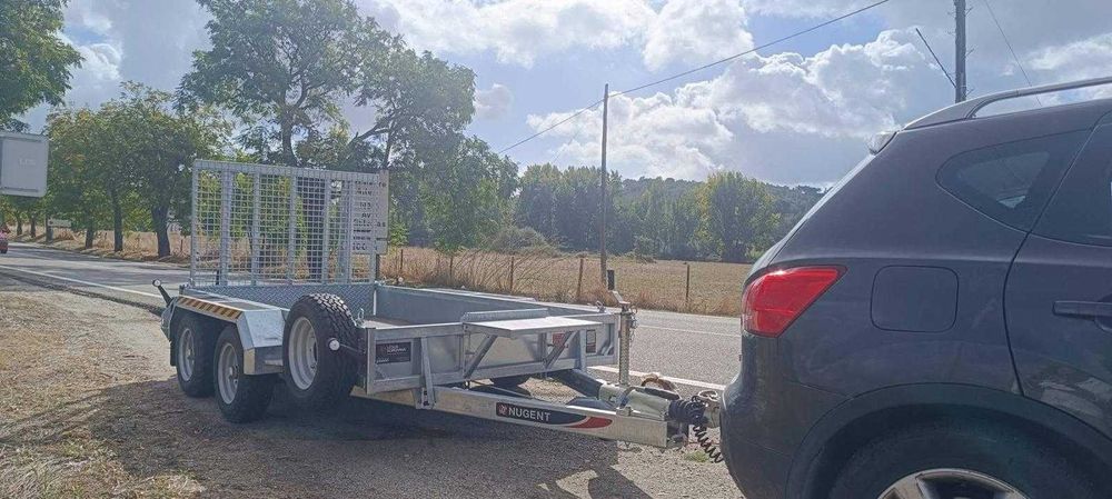 Reboque Nugent Modelo P3116H Porta Máquinas