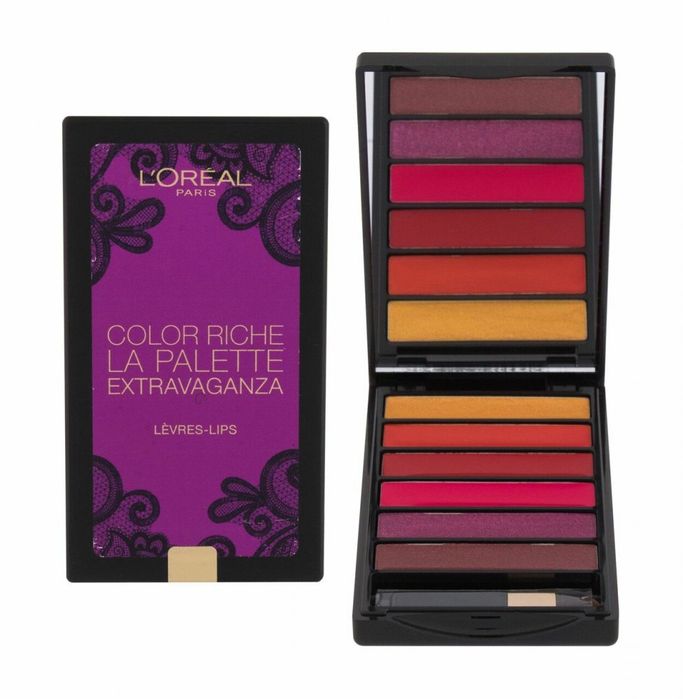 L'oréal Paris Paleta Pomadek Do Ust 6 Kolorów Extravganza Loreal