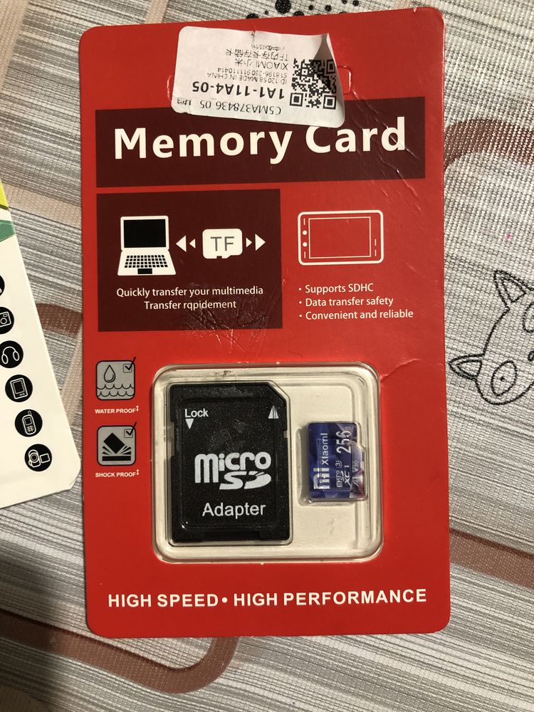 Memory card 256gb