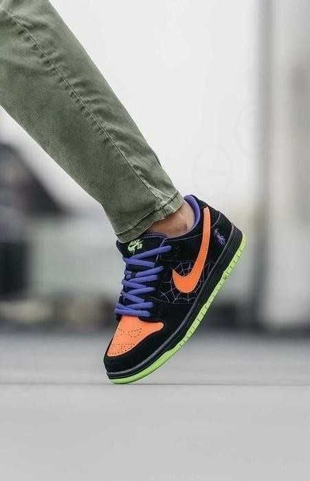 Мужские кроссовки Nike SB Dunk Low Night of Mischief Halloween 41-45!