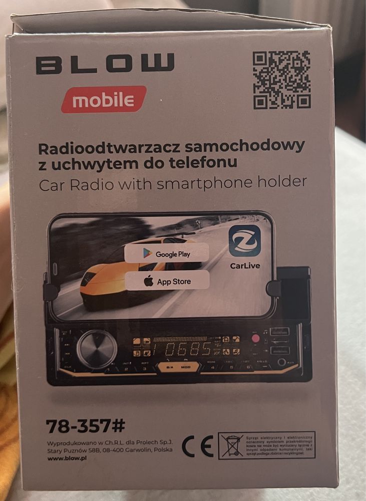 Radio Blow AVH-8970 MP3 Bluetooth Uchwyt
