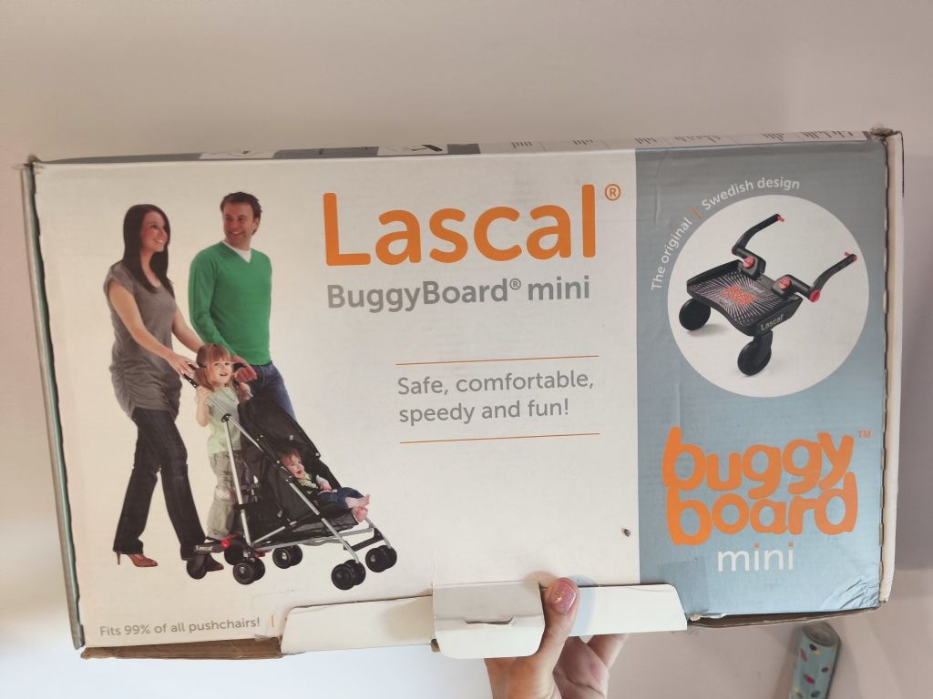Lascal BuggyBoard Mini uniwersalna dostawka do wózka dziecięcego
