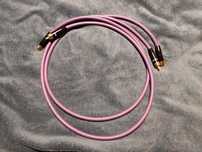 Kabel Melodika  RCA dobrana para 1m. X2