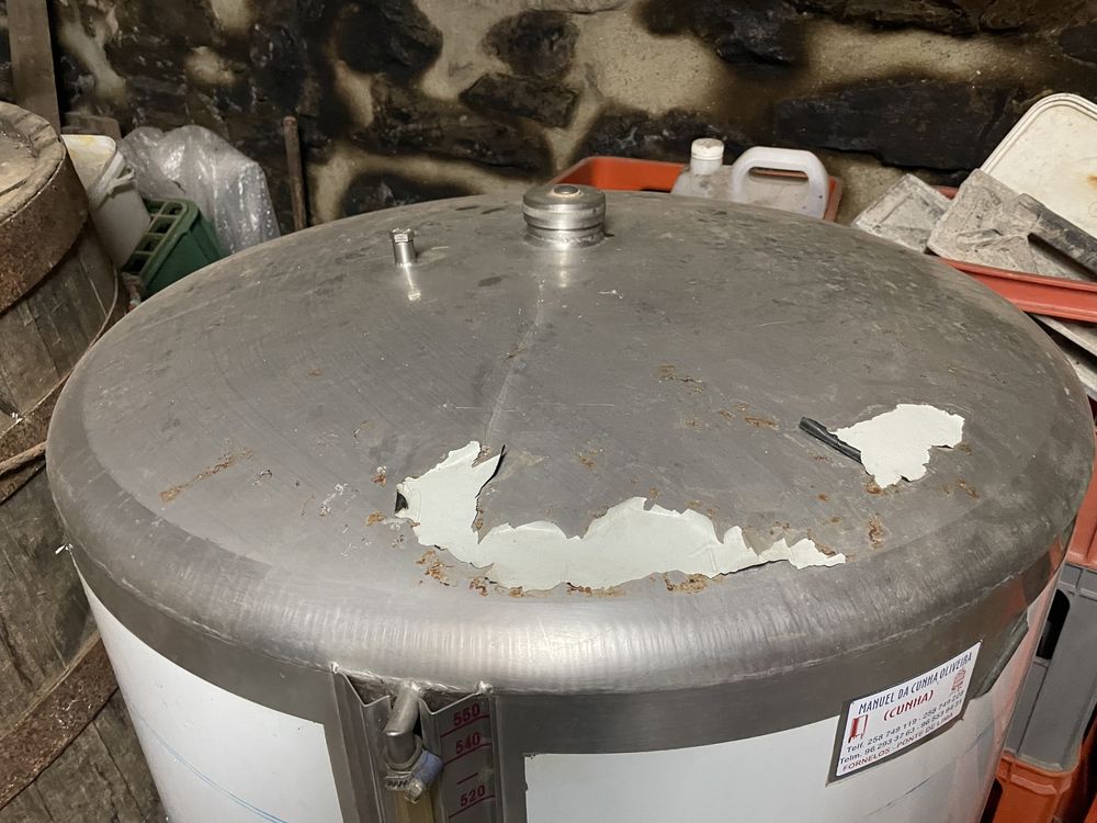 Cuba de inox 500 L