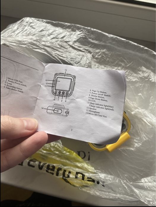 Дитяча інтерактивна екшн-камера