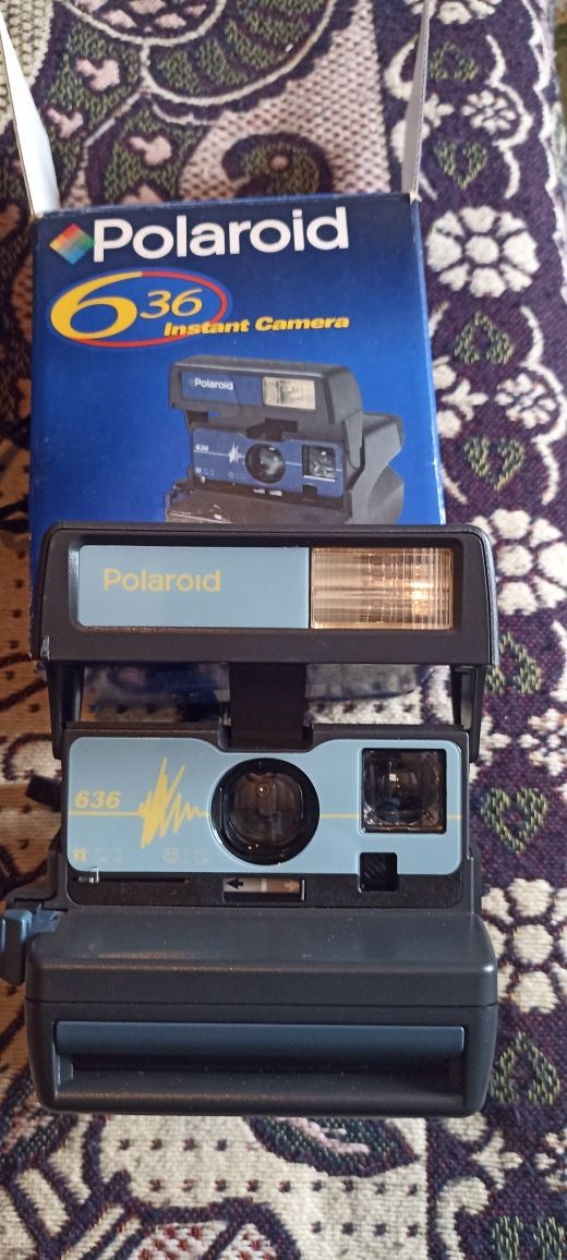 Polaroid 636 instant camera