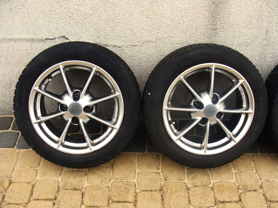 Komplet felg aluminiowych Lorinser z oponami - Smart Forfour 195/50R15