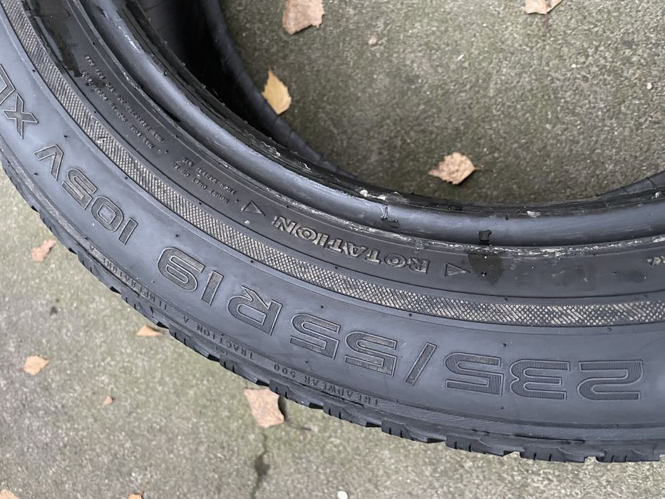 Пара 235/55r19 NOKIAN wr suv 3 /6mm/ резина зимова