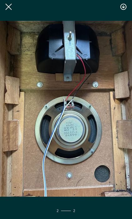 Par colunas Sanyo 20w