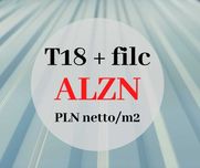 Blacha antyskroplina trapezowa dachowa z filcem T18 Kraków blachy