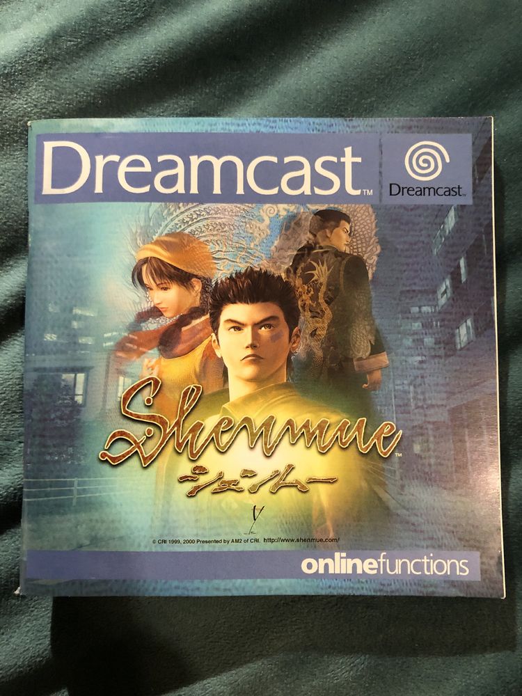 Manual shenmue sega dreamcast