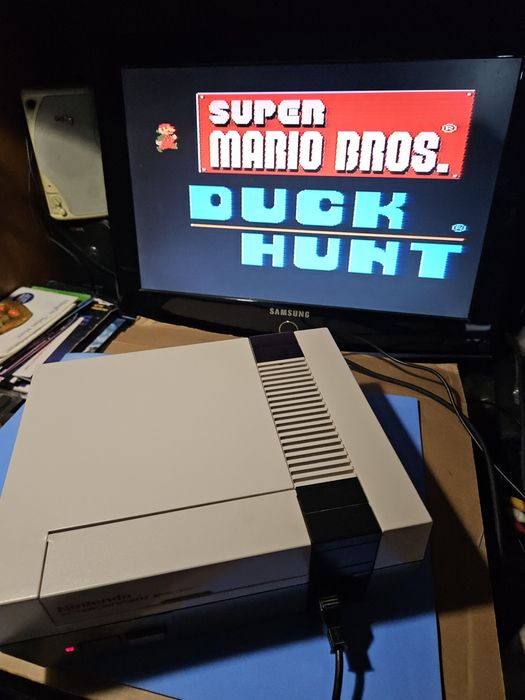 Nintendo Nes a funcionar