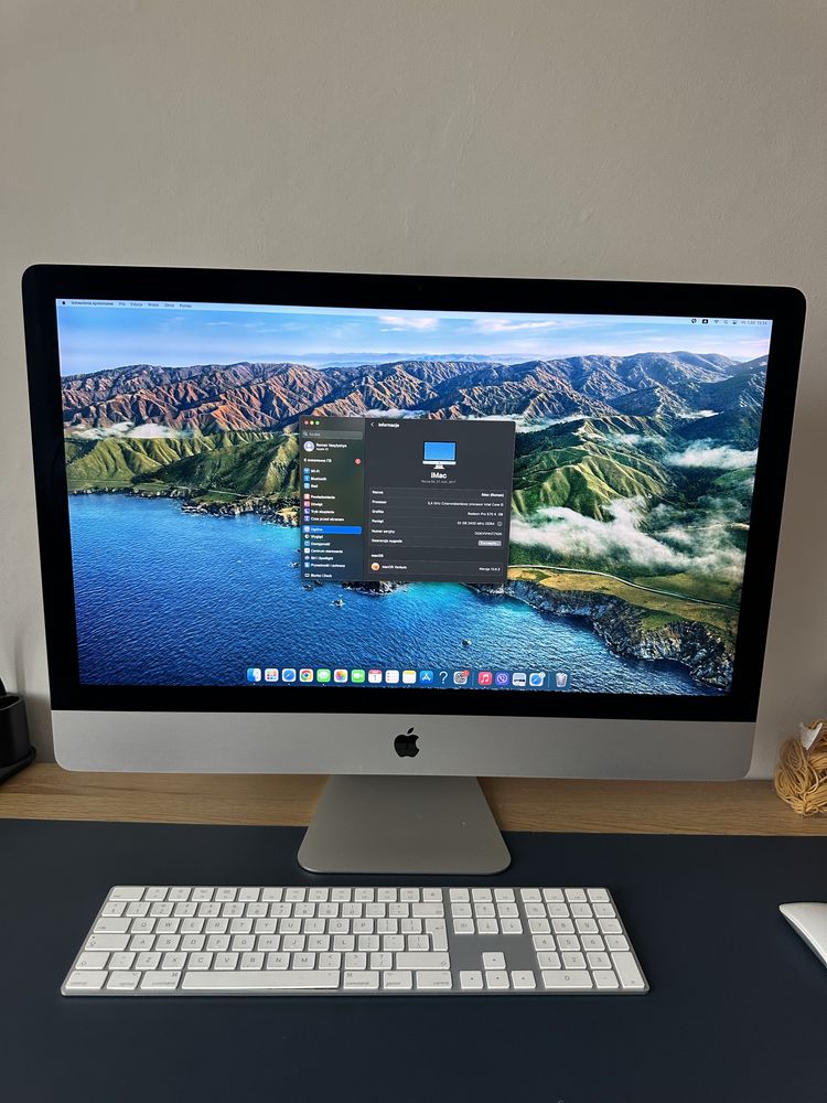 Imac 27 5K 2017 32GB Ram 1Tb ssd I5 Radeon 4gb