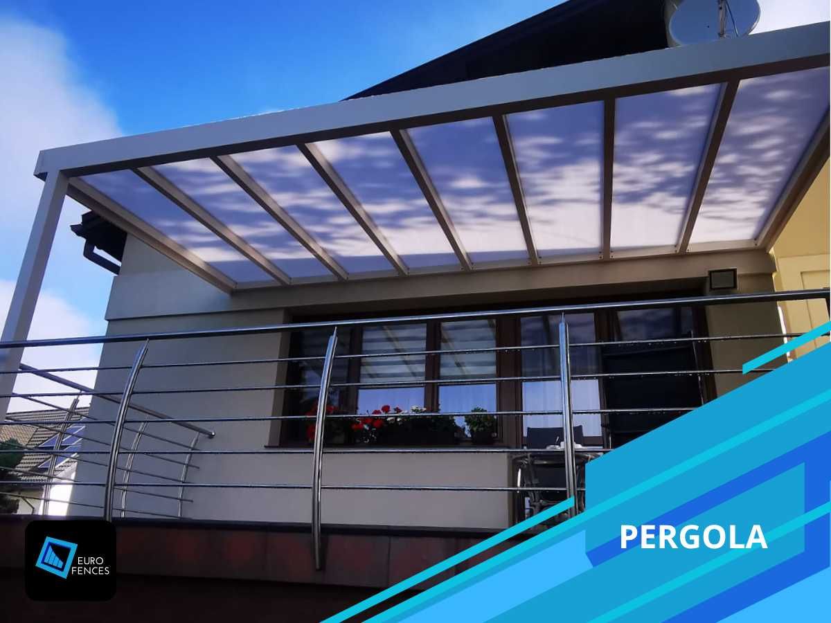 Zadaszenie ogrodowe z aluminium - polski producent Euro Fences