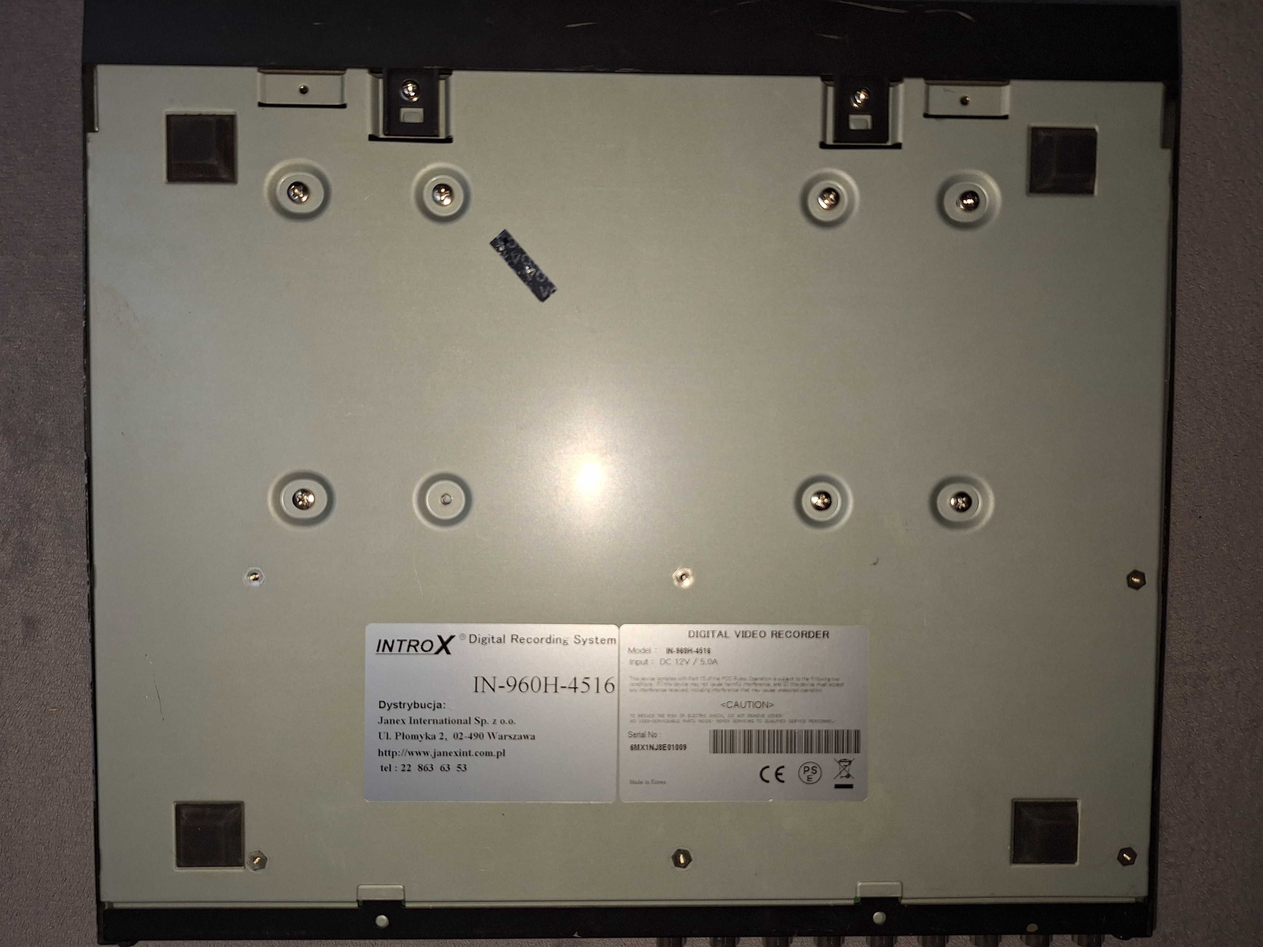 Rejestrator przemysłowy Introx IN-960H-4516