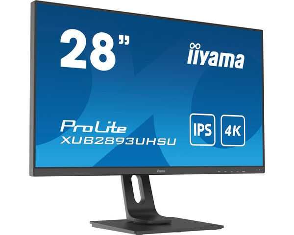 Monitor 28 cali 4K UHD iiyama XUB2893UHSU, obracany, pivot, GWARANCJA