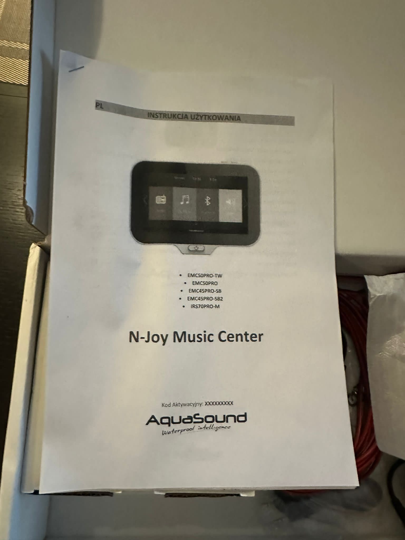 Nowy sprzet - N-Joy Music Center - system nagłośnienia - polecam