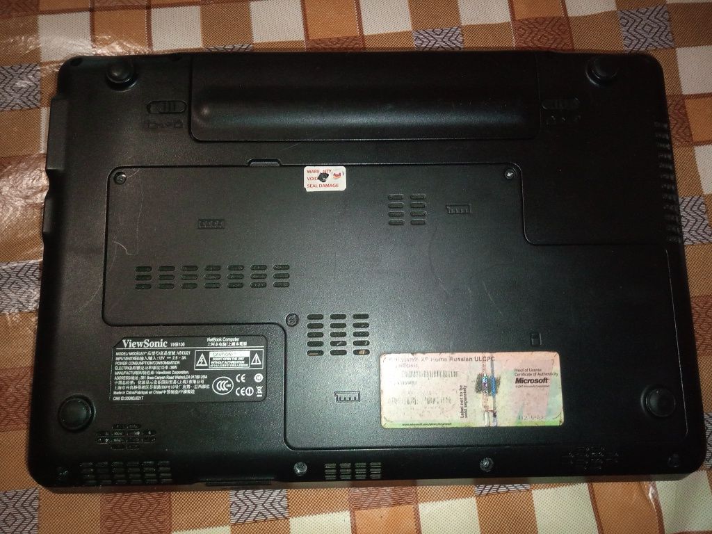 Viewsonic vnb 106 нетбук рабочий