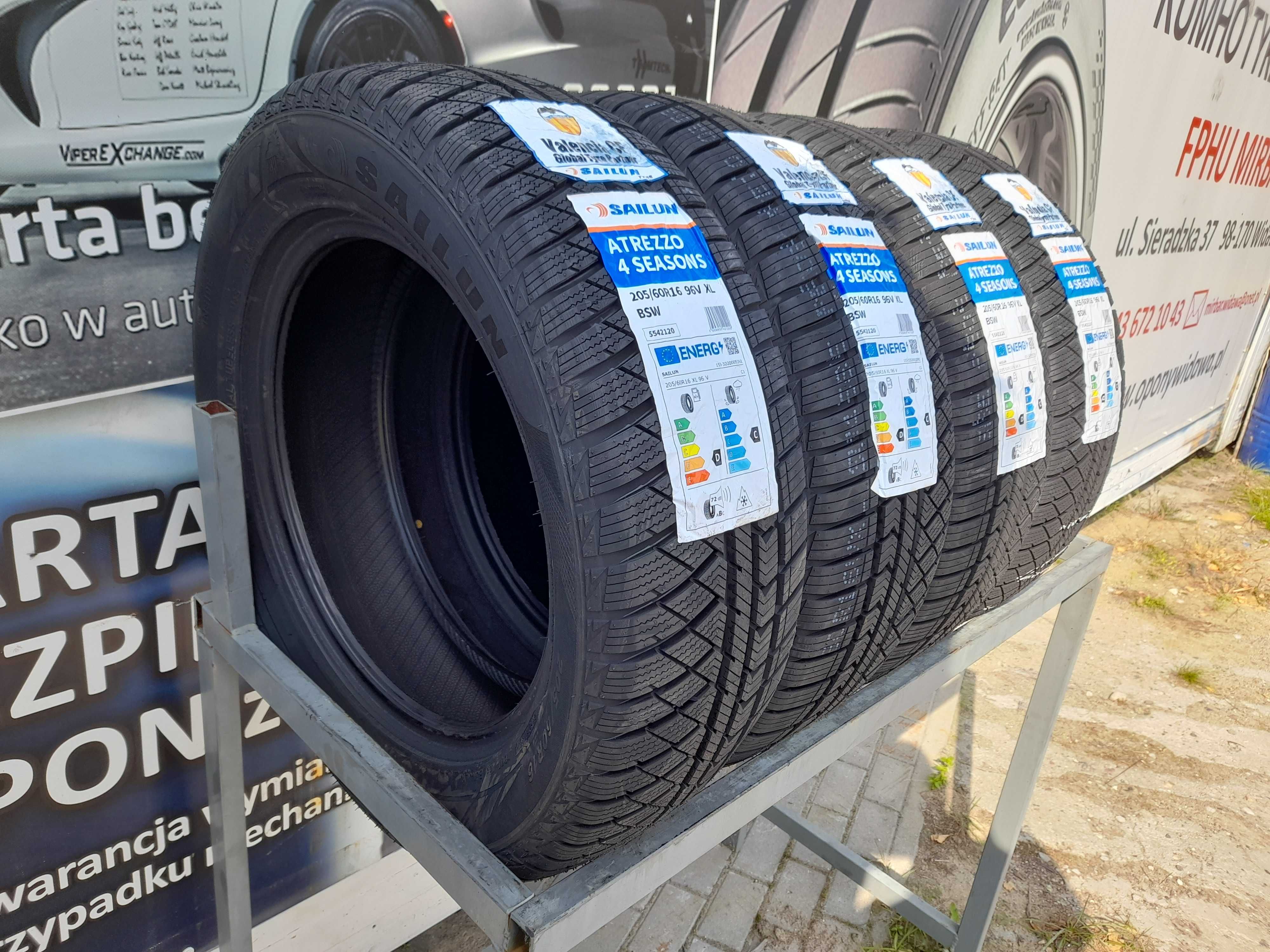 2x Wielosezonowa całoroczna 205/60 R16 Sailun Atrezzo 4Seasons 96V