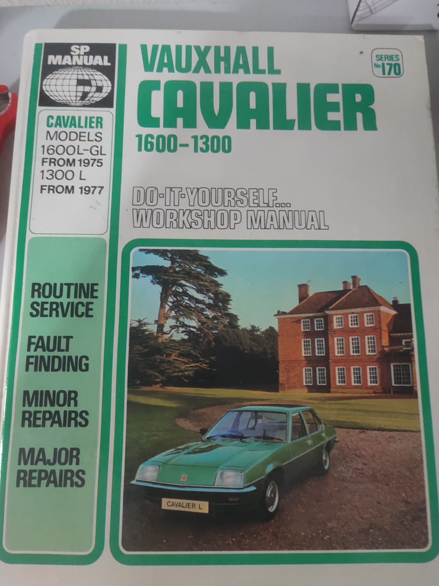 Livro Manual Opel Manta ou Cavalier