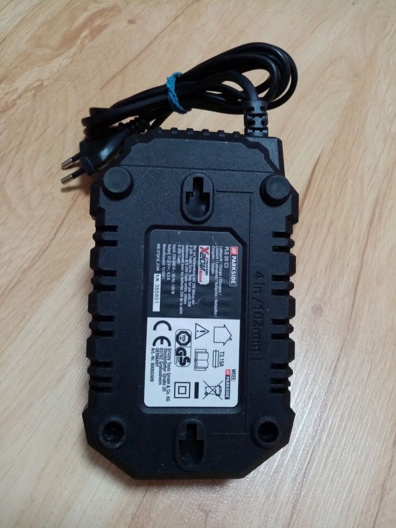 Зарядний Пристрій Parkside PLG 20 A4