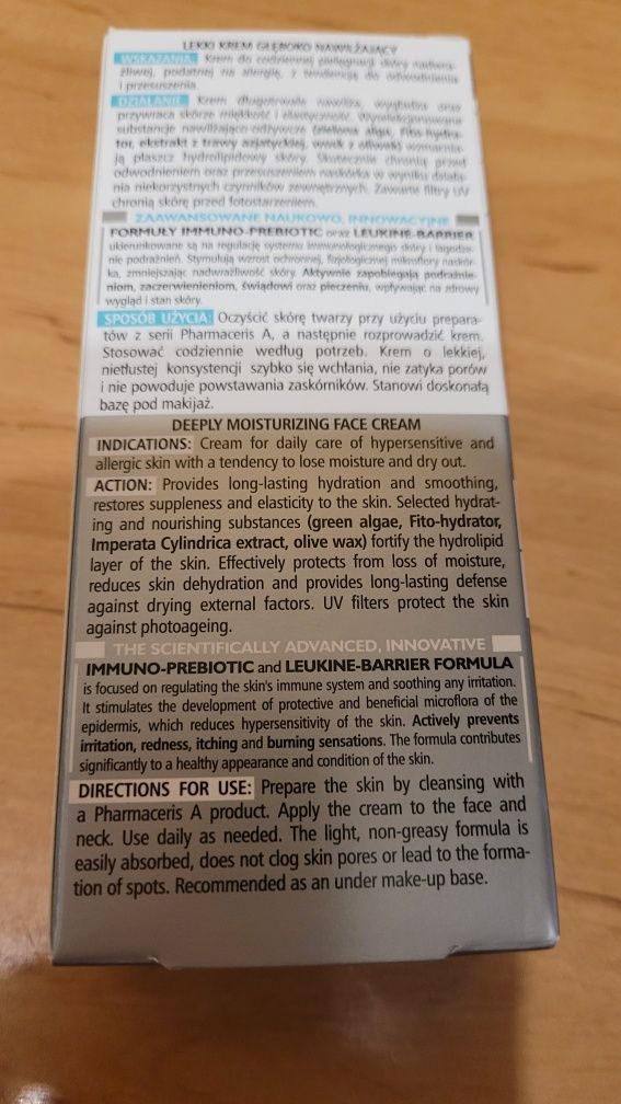 Pharmaceris A krem z SPF 20